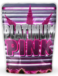 Platinum Pink Mylar Bags