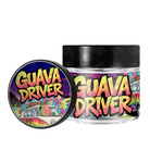 Guava Driver 3.5g/60ml Glass Jars - Labelled - DC Packaging Custom Cannabis Packaging