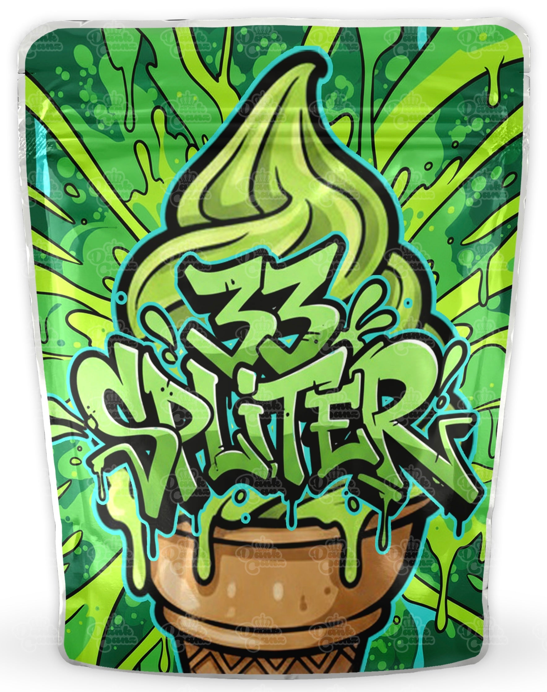 33 Splitter Mylar Bags