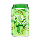 Chili Verde 3.5g Plastic Soda Cans - DC Packaging Custom Cannabis Packaging