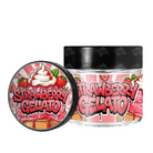 Strawberry Gelato 3.5g/60ml Glass Jars - Labelled - DC Packaging Custom Cannabis Packaging