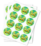 Yuzu Strain Stickers - DC Packaging Custom Cannabis Packaging