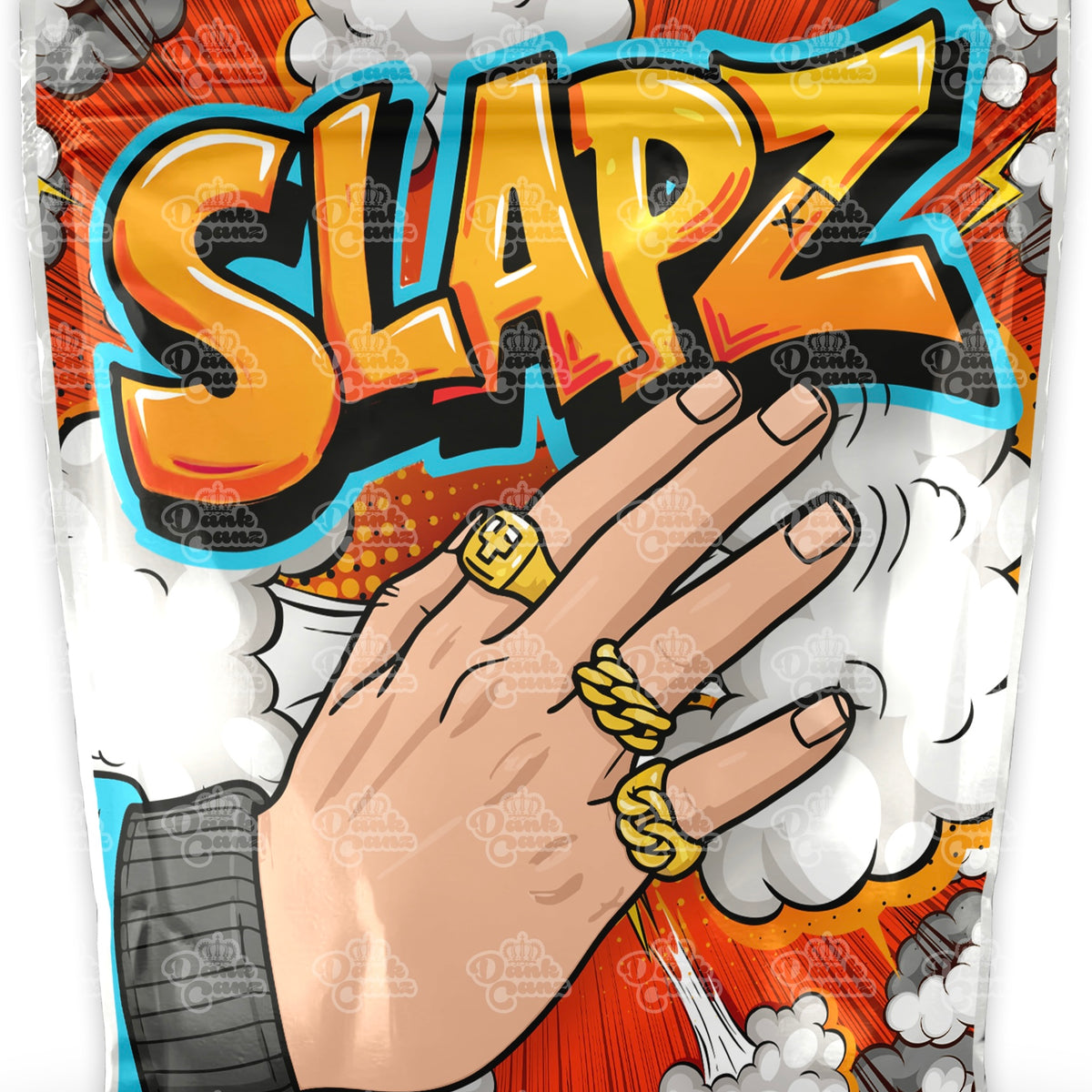 Slapz Mylar Bags | cali packz | Empty Packaging Size