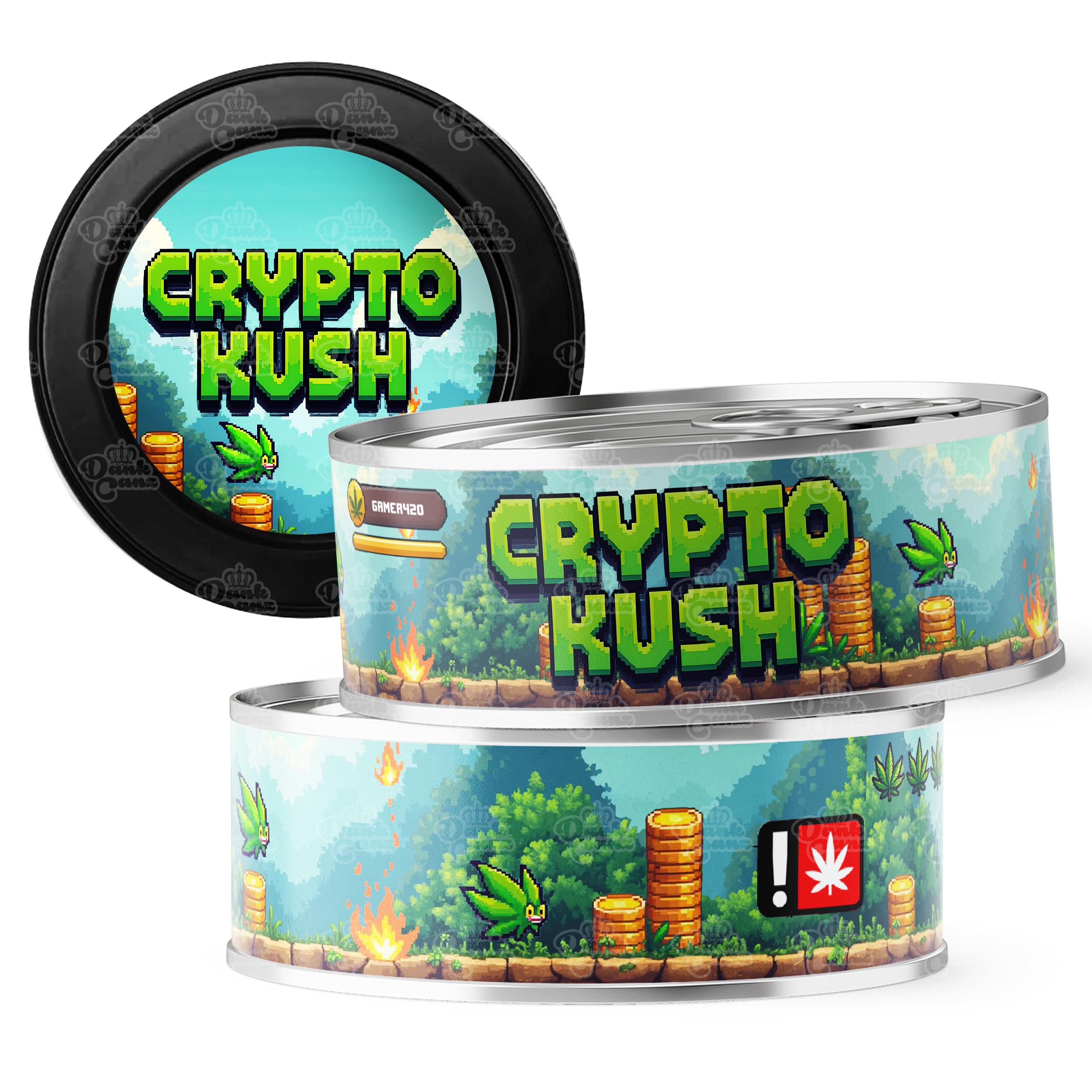 AK-47 3.5g Self Seal Tins - DC Packaging