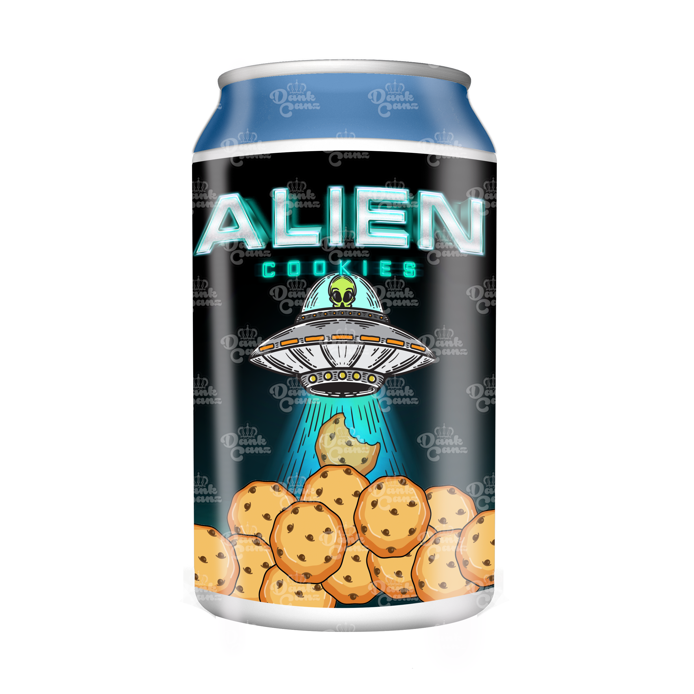 Alien Cookies 3.5g Plastic Soda Cans
