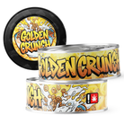 Golden Crunch 3.5g Self Seal Tins - DC Packaging Custom Cannabis Packaging