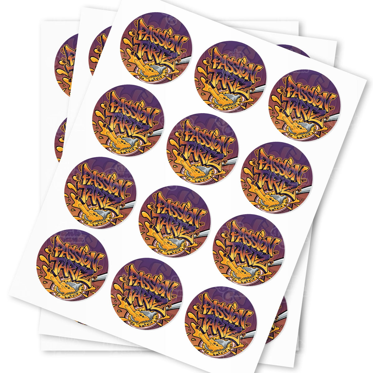 Passion Tartz Strain Stickers | Strain Labels