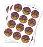 Passion Tartz Strain Stickers - DC Packaging Custom Cannabis Packaging