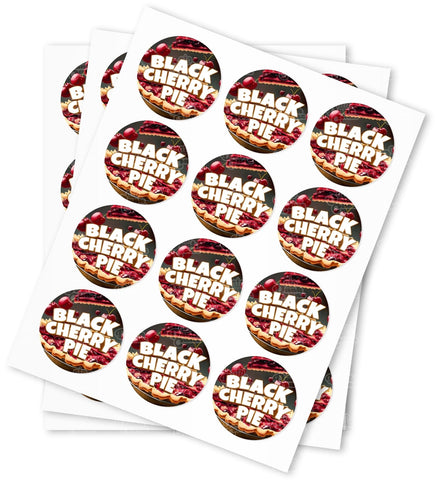 Black Cherry Pie-Aufkleber