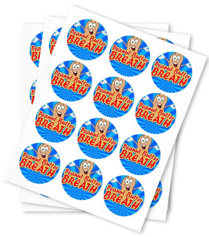 Peanut Butter Breath Strain Stickers