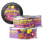 Sunset Pie 3.5g Self Seal Tins - DC Packaging Custom Cannabis Packaging