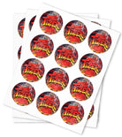Tizer Strain Stickers - DC Packaging Custom Cannabis Packaging