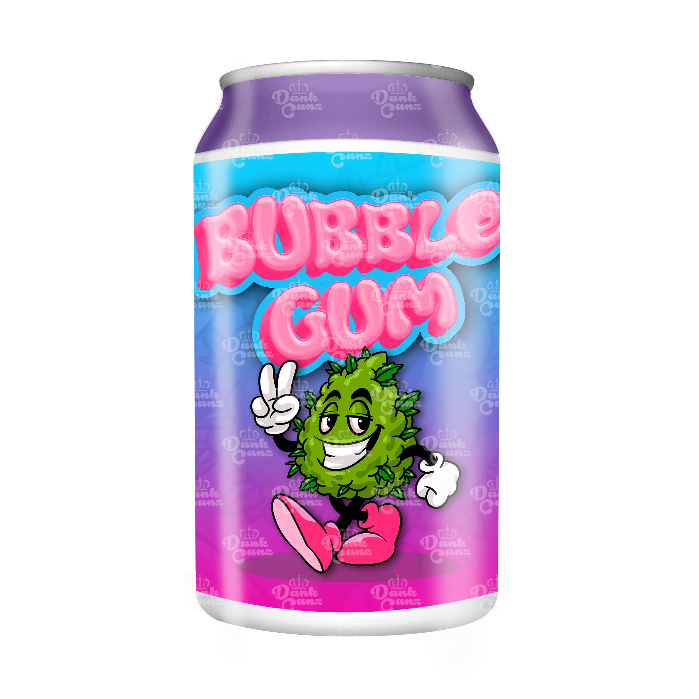 Bubble Gum 3.5g Plastic Soda Cans