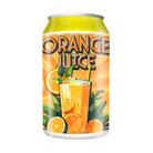 Orange Juice 3.5g Plastic Soda Cans - DC Packaging Custom Cannabis Packaging