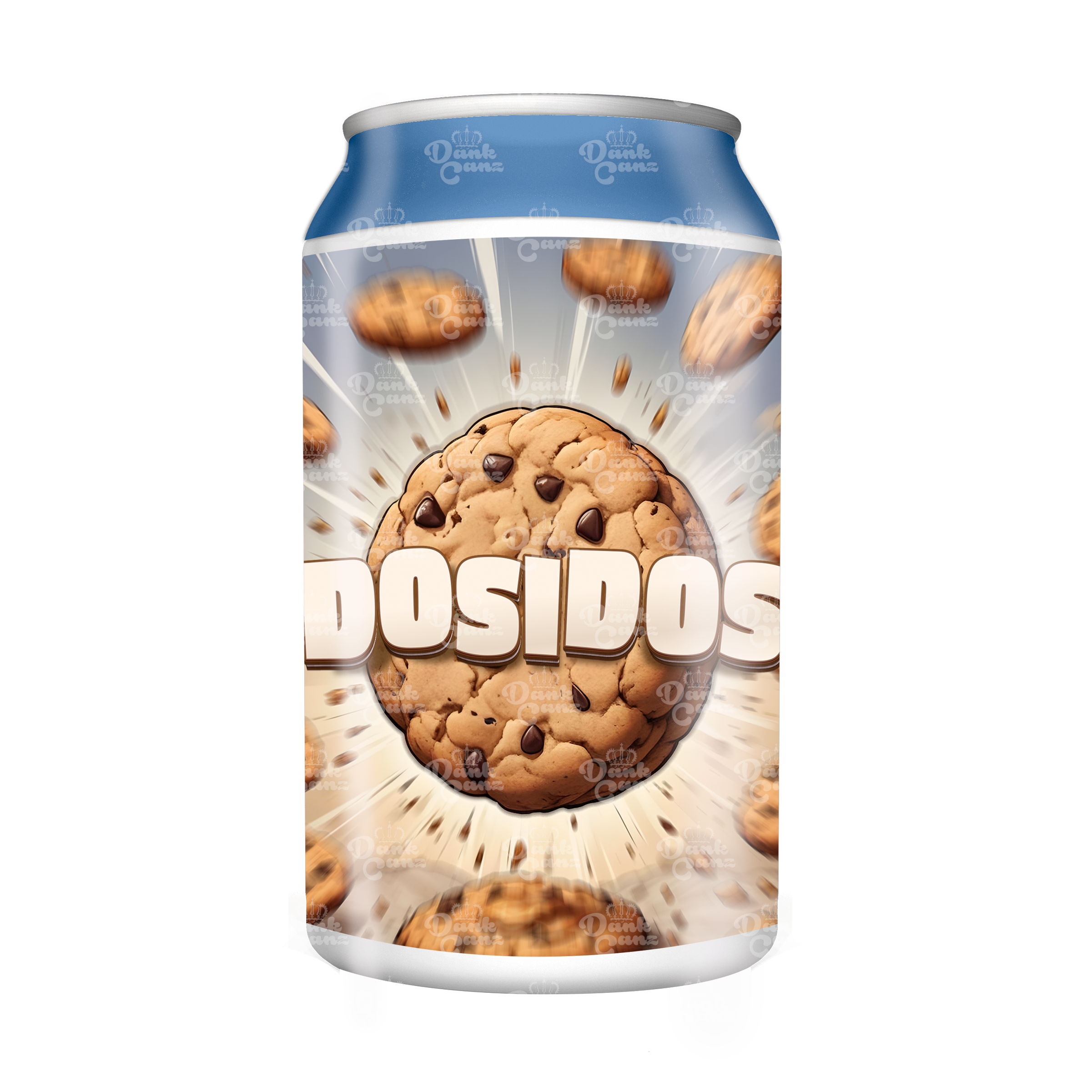 Dosidos 3.5g Plastic Soda Cans - DC Packaging Custom Cannabis Packaging