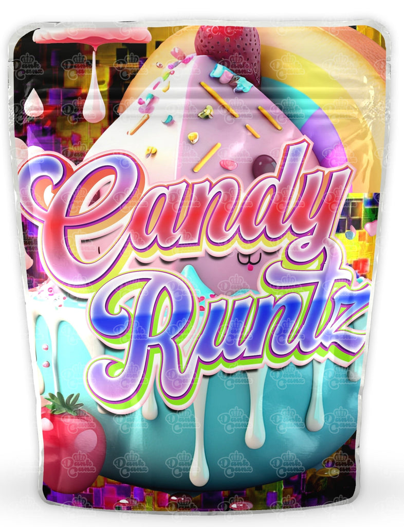 Candy Runtz Shake Candy Runtz Mylar Bags | Cali Packs | Empty Packaging Size