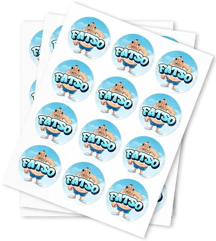 Fatso Strain Stickers