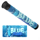 Blue Zlushie Pre Roll Tubes - Labelled - DC Packaging Custom Cannabis Packaging