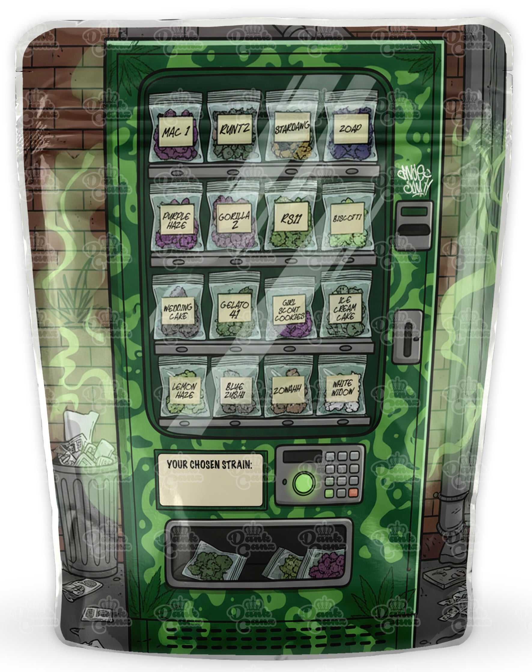 Your Chosen Strain Mylar Bags