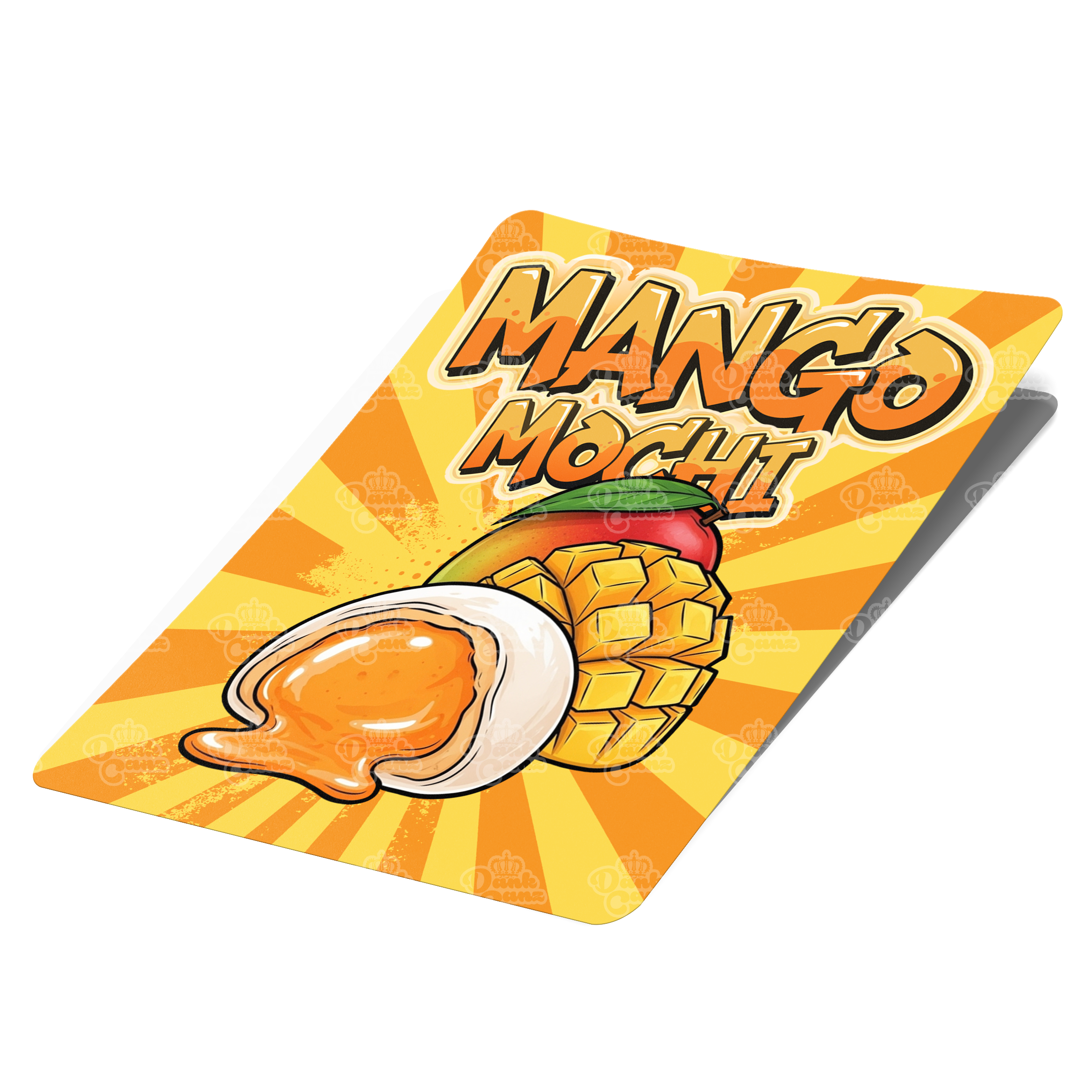 Mango Mochi Mylar Bag Labels - Labels only - DC Packaging Custom Cannabis Packaging