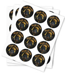 Royal Gorilla Strain Stickers
