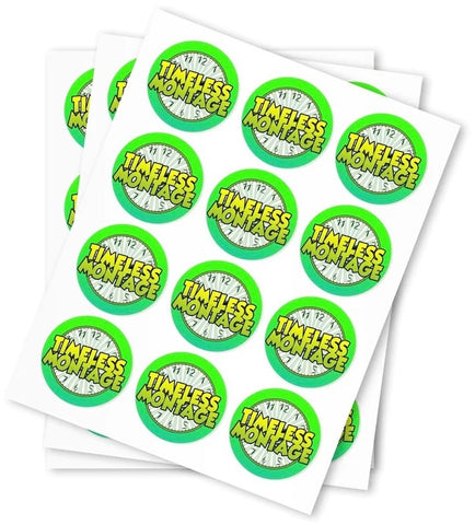 Timeless Montage Strain Stickers