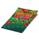 Tropicana Black Cherry Mylar Bag Labels - Labels only - DC Packaging Custom Cannabis Packaging