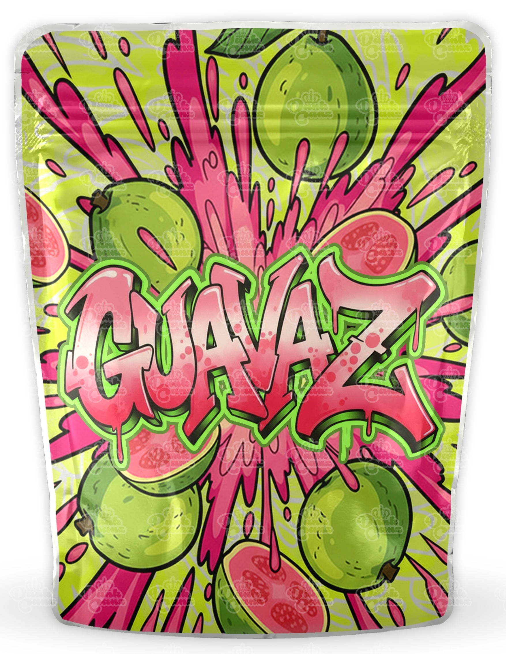 Guava Z Mylar Bags - DC Packaging Custom Cannabis Packaging