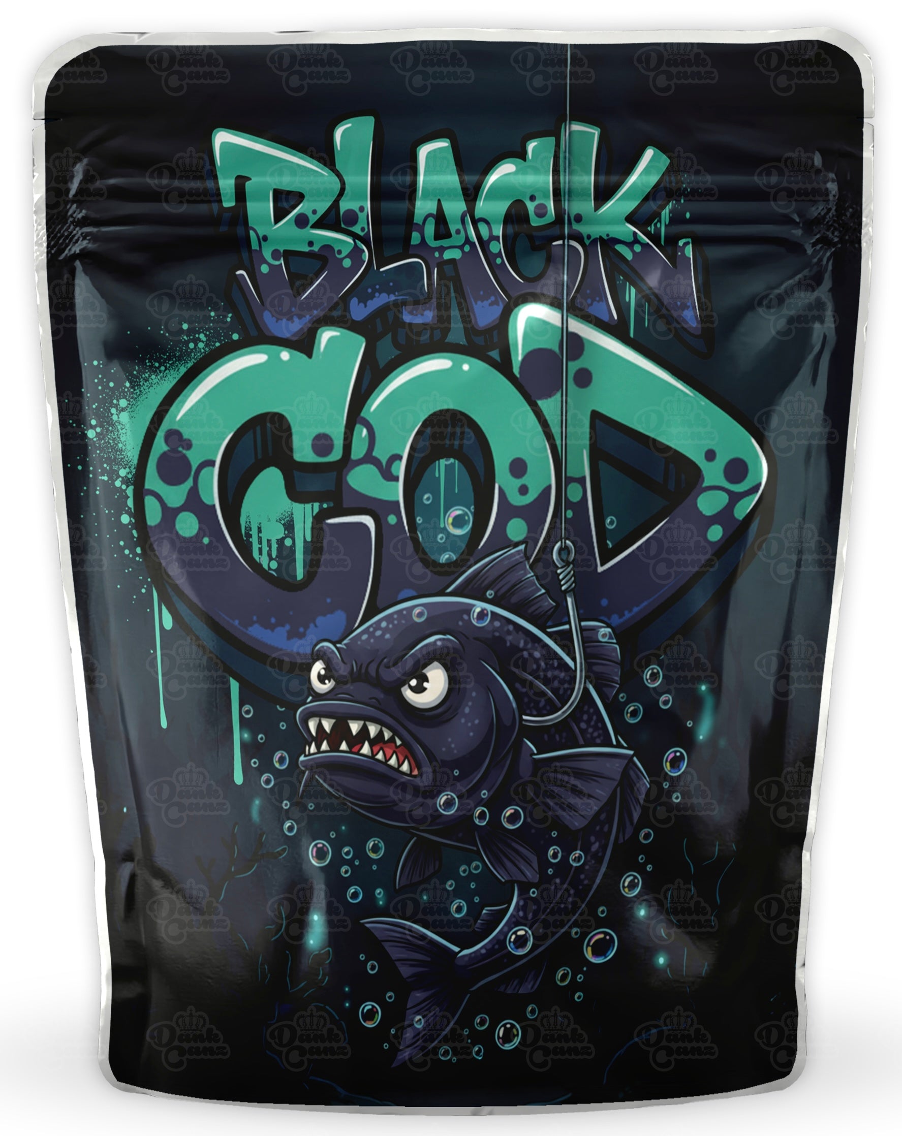 Black Cod Mylar Bags