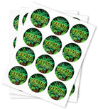 Gelato Mintz Strain Stickers - DC Packaging Custom Cannabis Packaging