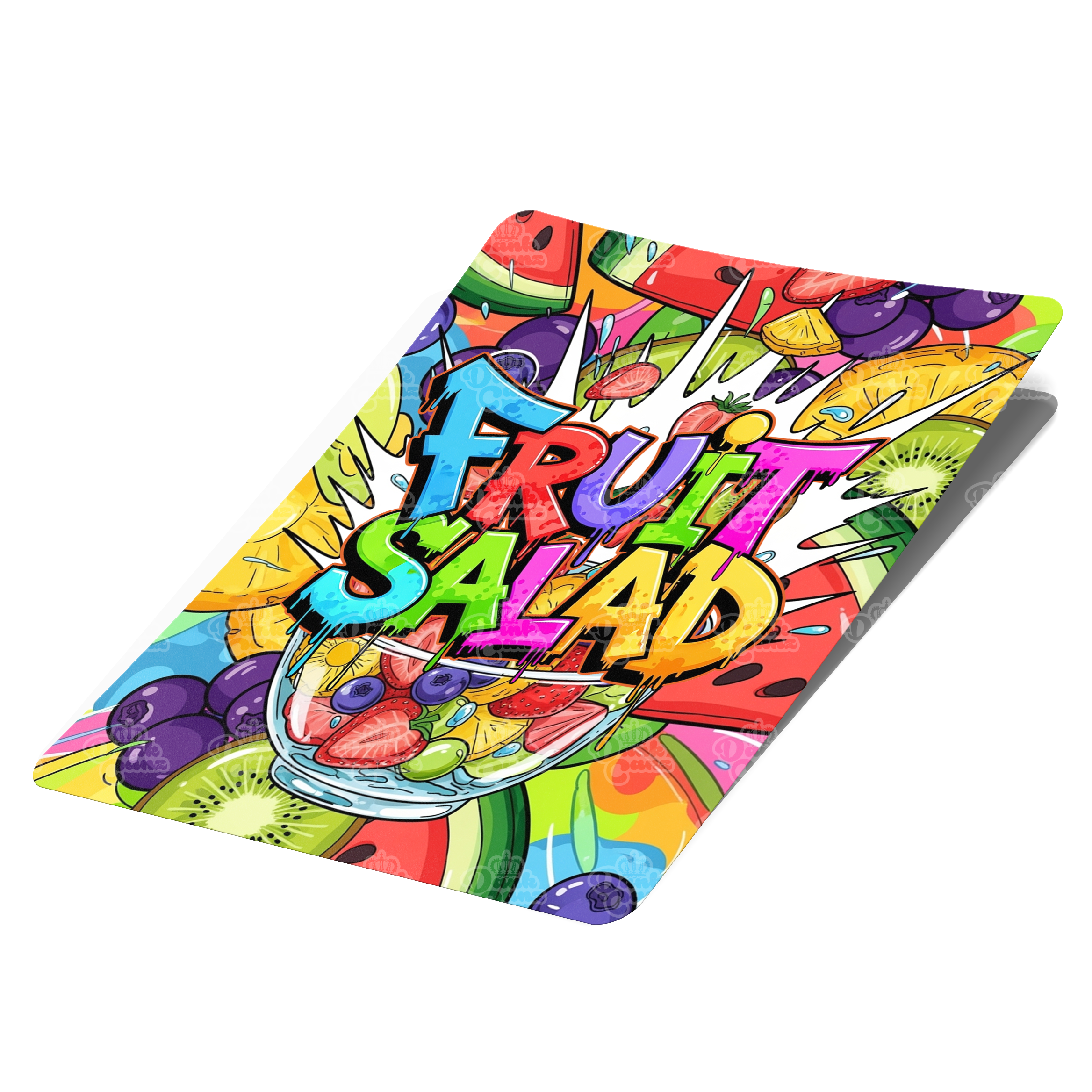 Fruit Salad Mylar Bag Labels - Labels only - DC Packaging Custom Cannabis Packaging
