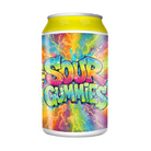 Sour Gummies 3.5g Plastic Soda Cans - DC Packaging Custom Cannabis Packaging