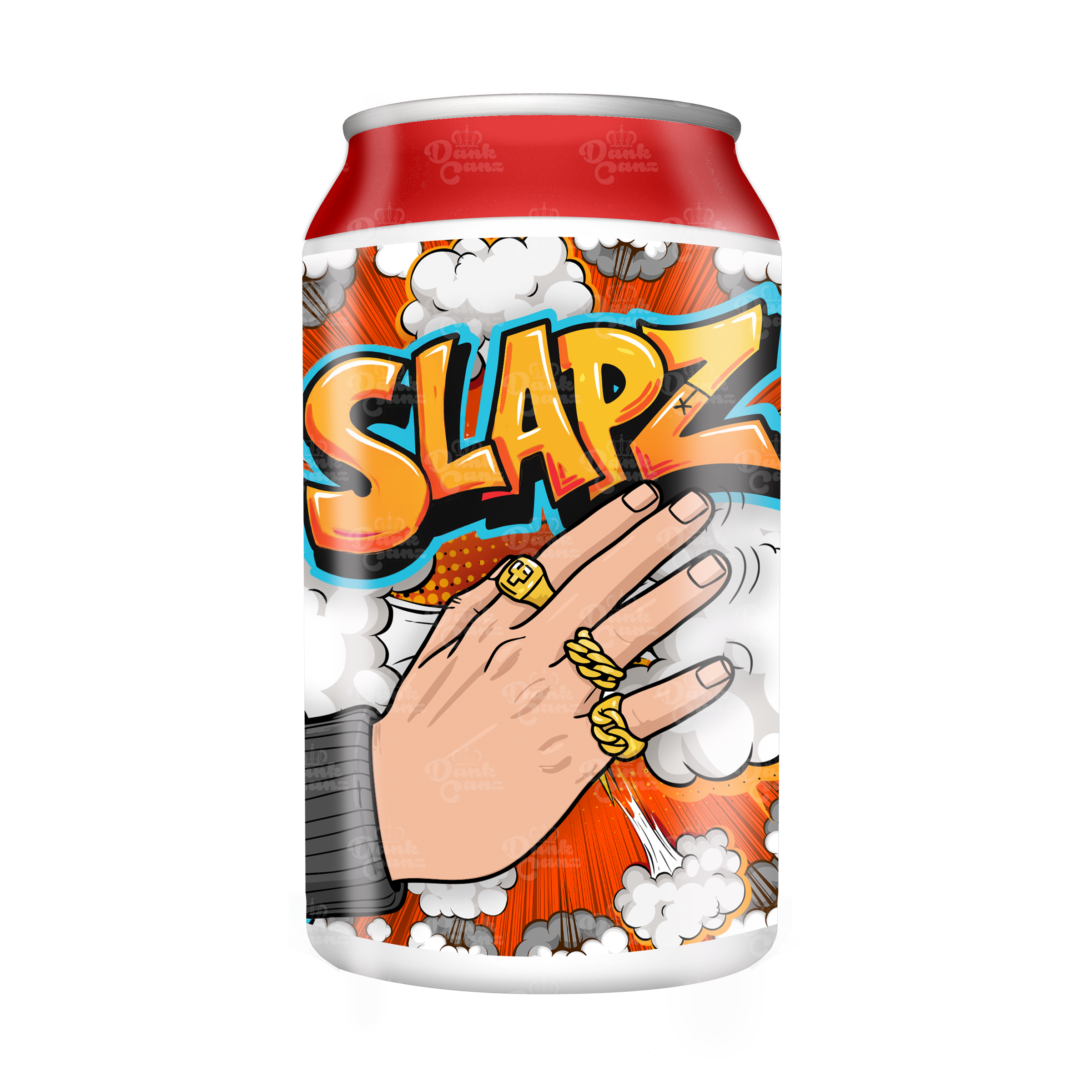Slapz 3.5g Plastic Soda Cans - DC Packaging Custom Cannabis Packaging