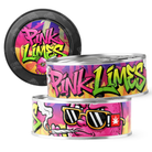 Pink Limes 3.5g Self Seal Tins - DC Packaging Custom Cannabis Packaging