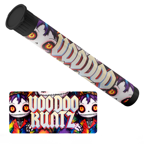 Voodoo Runtz Pre Roll Tubes - Pre Labelled