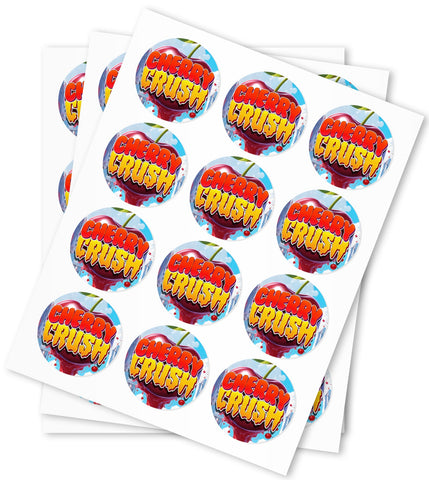 Cherry Crush Strain Stickers