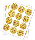 Lemon Biscotti Strain Stickers - DC Packaging Custom Cannabis Packaging