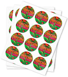 Tropicana Black Cherry Strain Stickers - DC Packaging Custom Cannabis Packaging