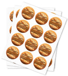 Biscoffi Strain Stickers - DC Packaging Custom Cannabis Packaging