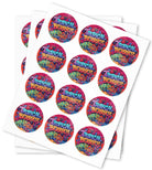 Tropical Berries Strain Stickers - DC Packaging Custom Cannabis Packaging