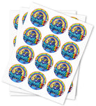 Blueberry Z Strain Stickers - DC Packaging Custom Cannabis Packaging