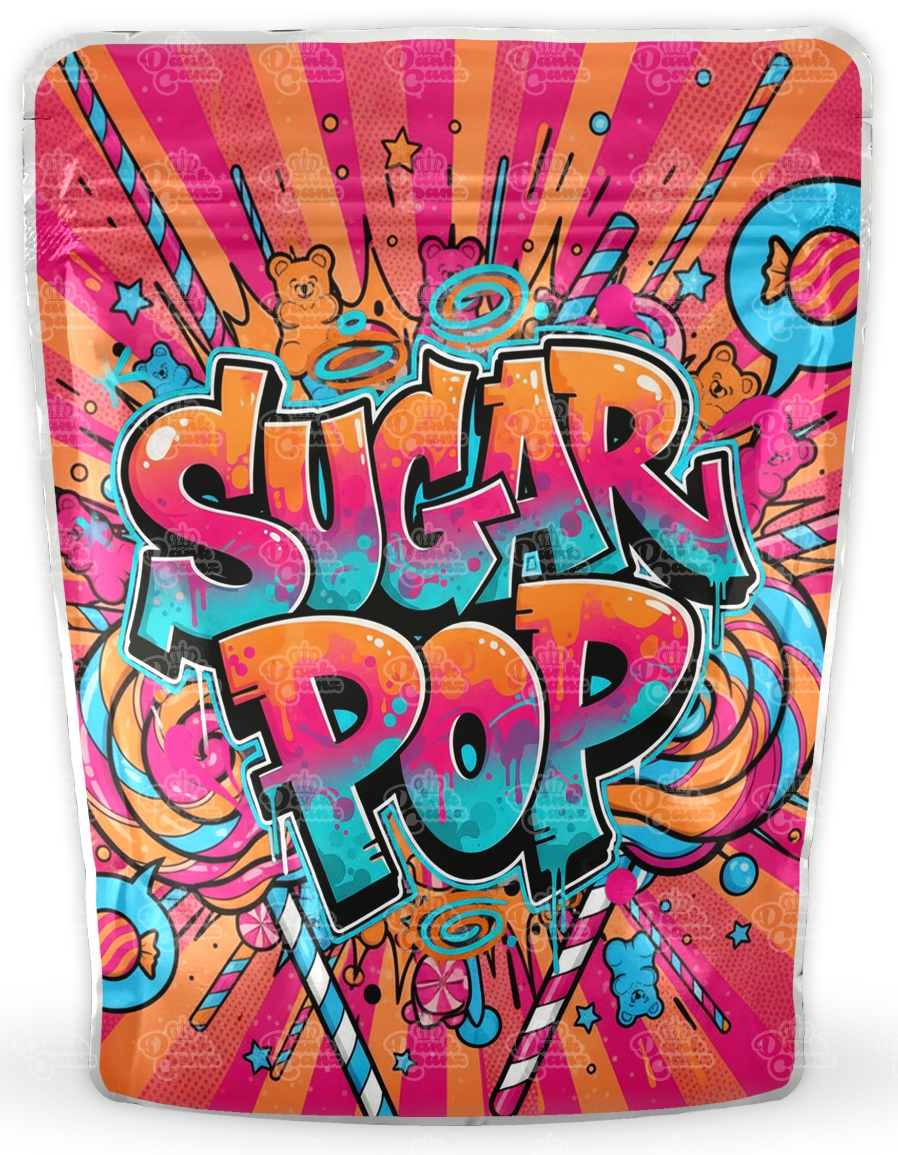 Sugar Pop Mylar Bags