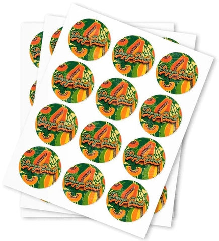 Papaya Punch Strain Stickers