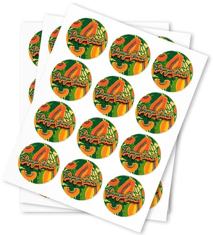 Papaya Punch Strain Stickers