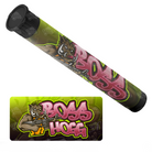 Boss Hogg Pre Roll Tubes - Labelled - DC Packaging Custom Cannabis Packaging