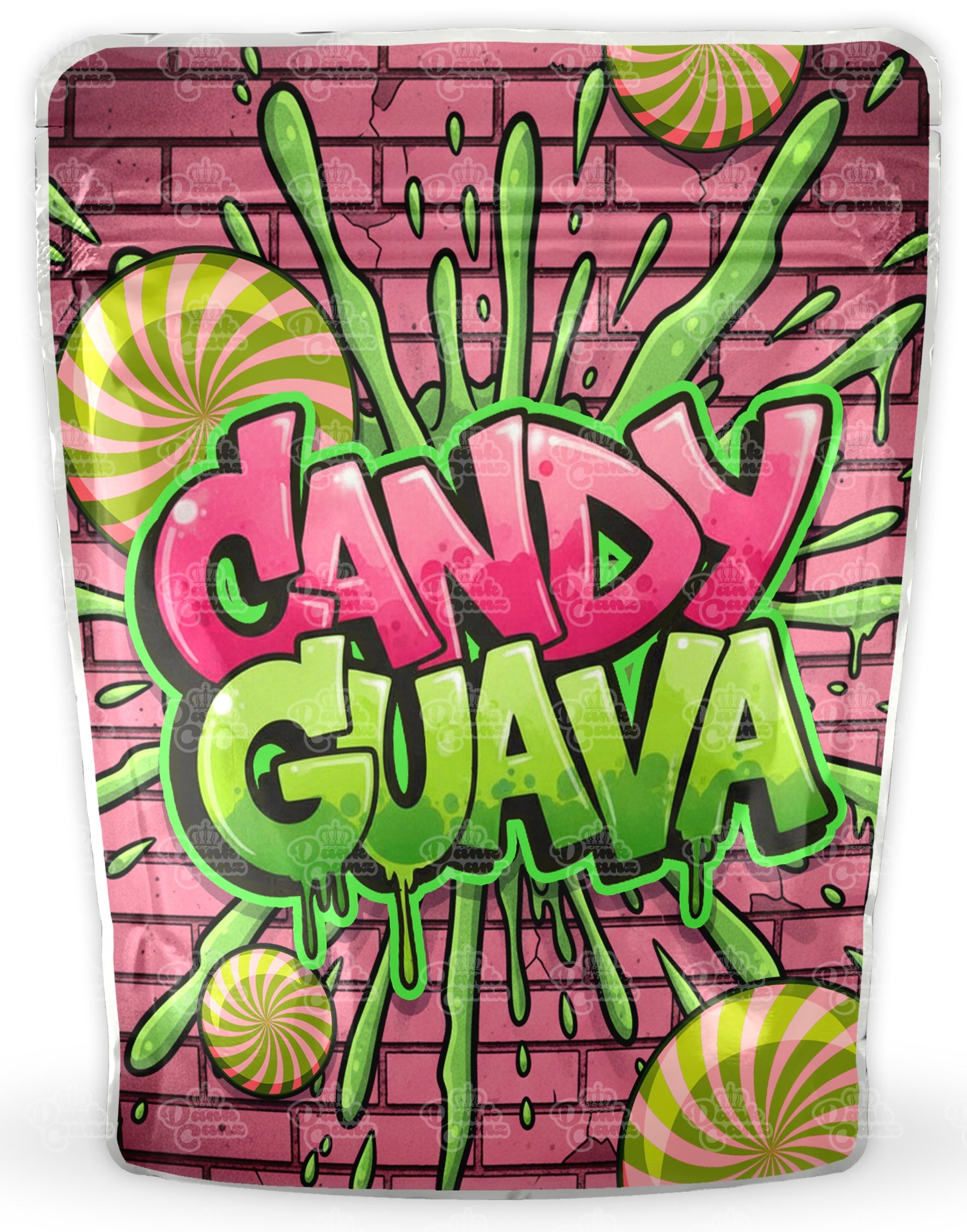 Candy Guava Mylar Bags