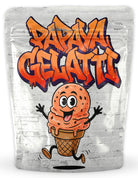 Papaya Gelatti Mylar Bags - DC Packaging Custom Cannabis Packaging