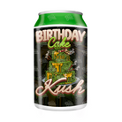 Birthday Cake Kush 3.5g Plastic Soda Cans - DC Packaging Custom Cannabis Packaging