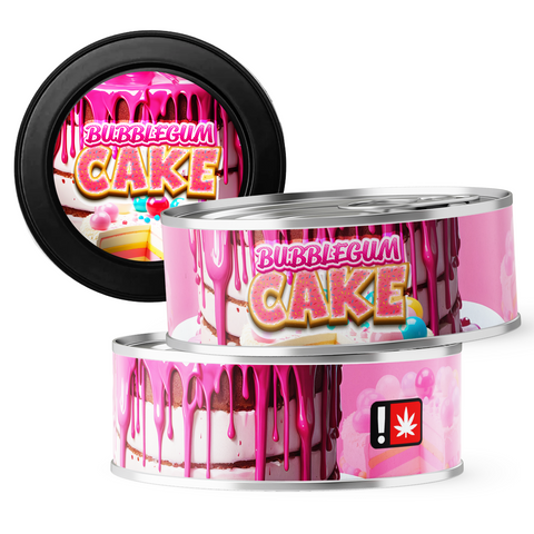 Bubblegum Cake 3.5g Self Seal Tins