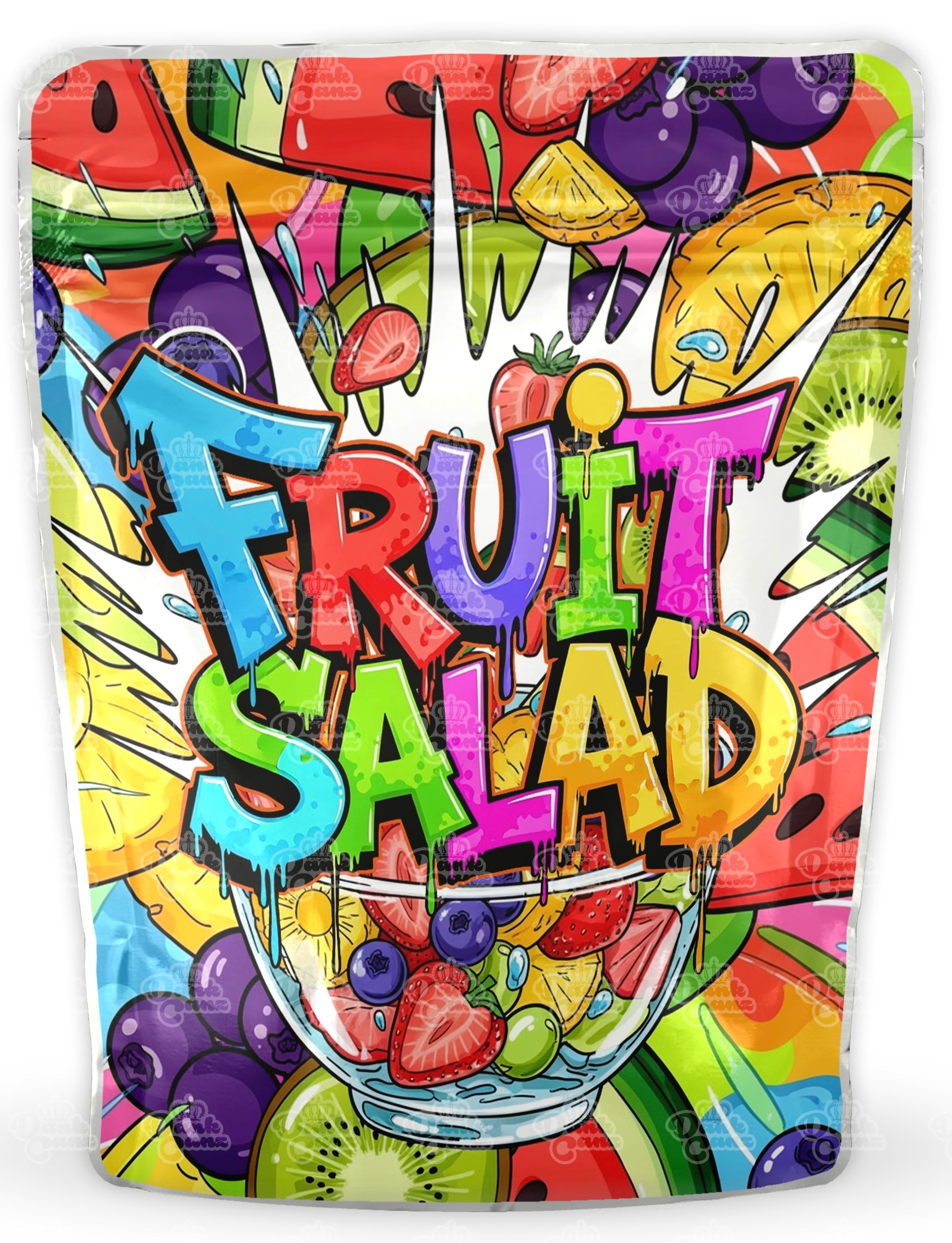 Fruit Salad Mylar Bags - DC Packaging Custom Cannabis Packaging
